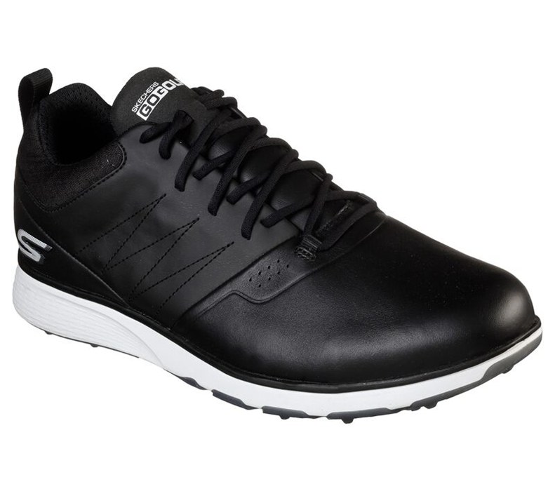 Skechers Go Mojo - Punch Shot - Mens Golf Shoes Black/Silver [AU-JT0291]